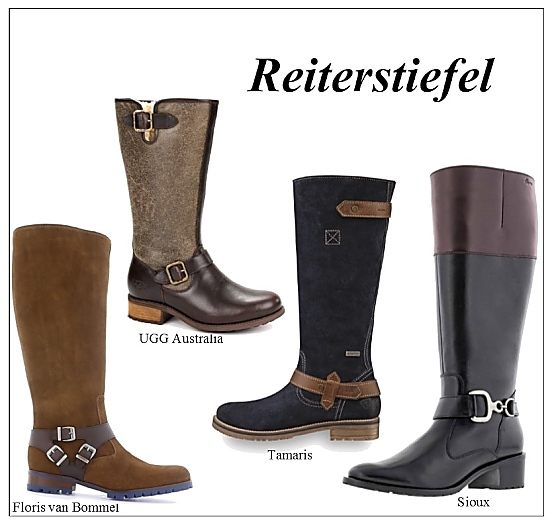 Sportliche Reiterstiefel zählen zu den Aufsteigern der Saison.